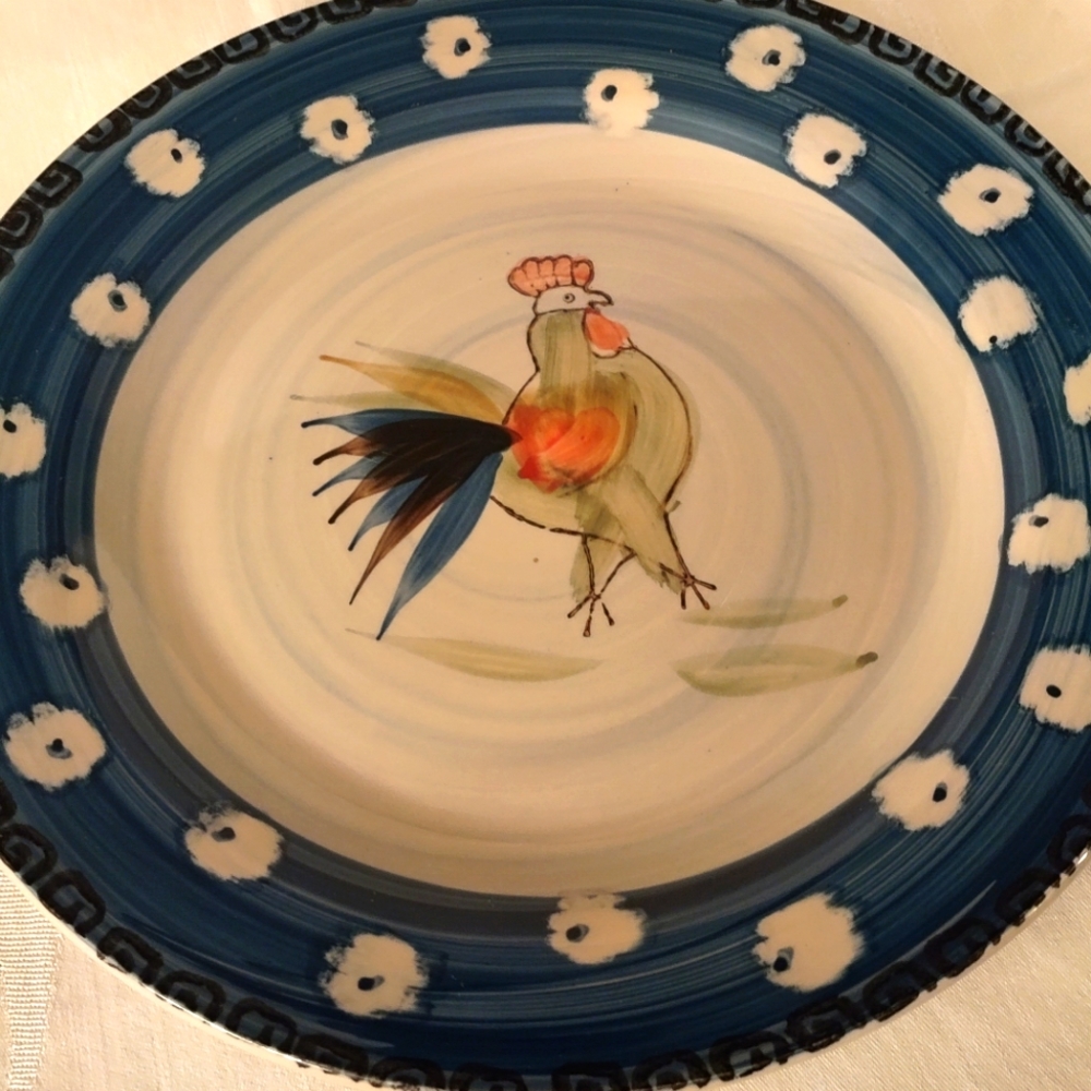 Royal Norfolk rooster plate - Picture 2 of 8